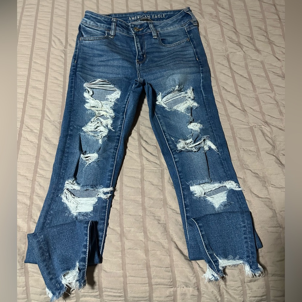 American Eagle Ripped Jeans